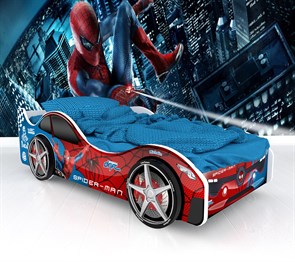 Кровать машина Человек паук - фото 9916